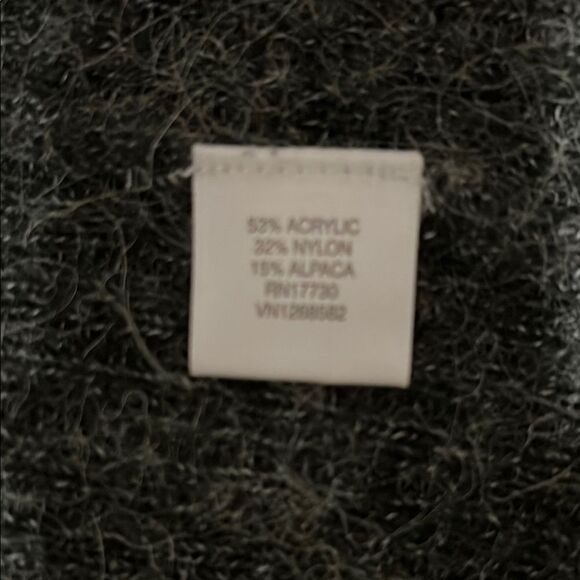 Converse Black Open-Front Cardigan - Picture 4 of 6